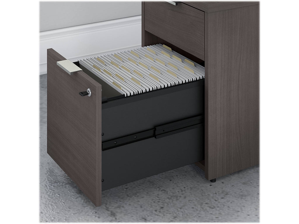 Storm Gray 2 Drawer File Cabinet N712