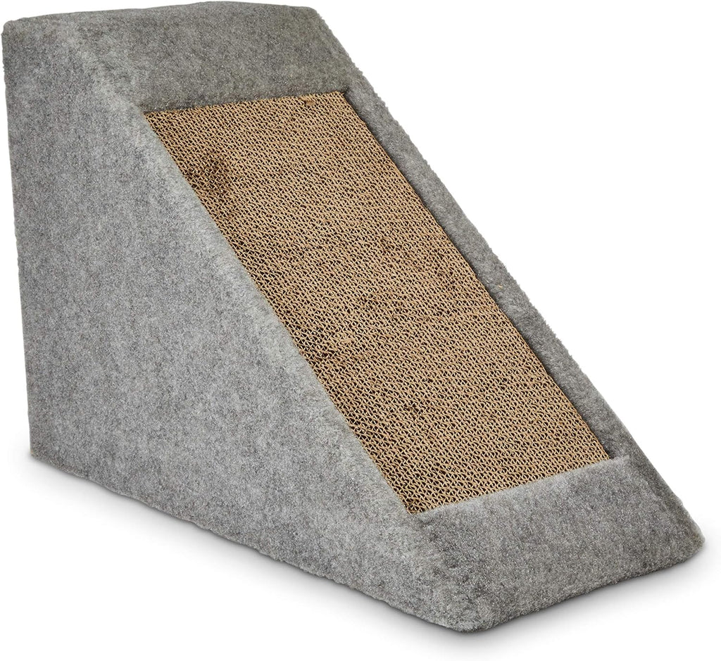 Cat Ramp with Refillable Double Scratcher, Multi-Color Pack of 2 J123906