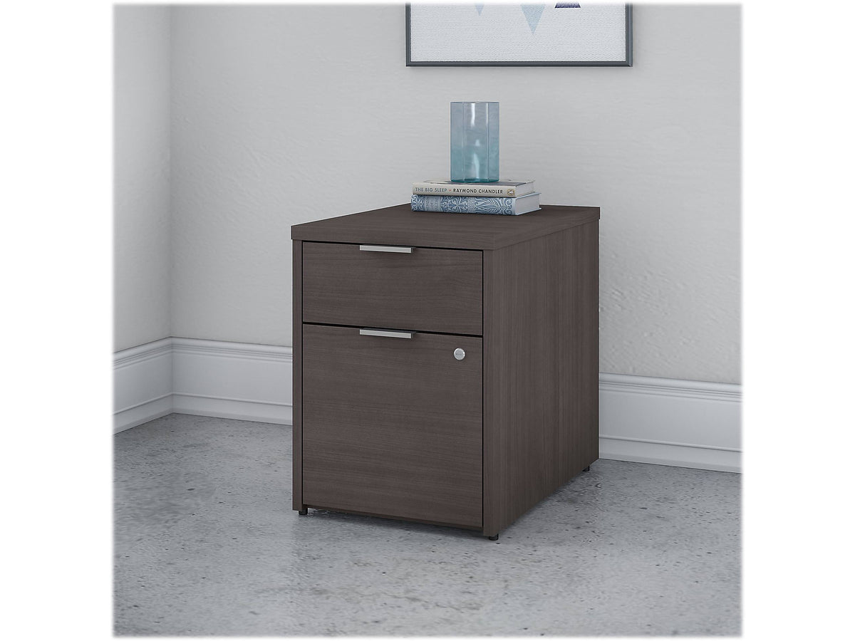 Storm Gray 2 Drawer File Cabinet N712