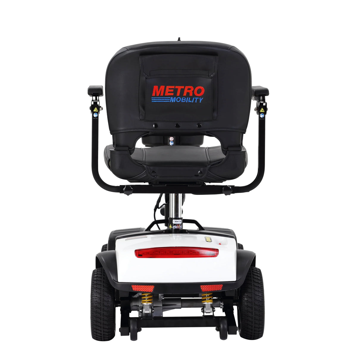 Lightweight Folding 4-Wheel Mobility Scooter with Side Bag F9781