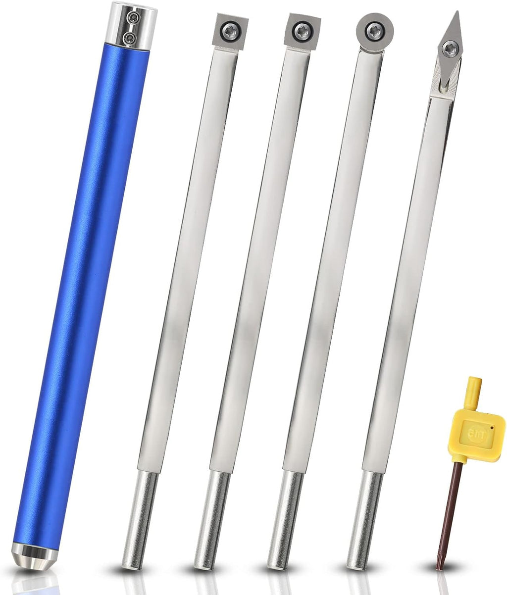 Carbide Wood Lathe Tools Set of 3 V92794