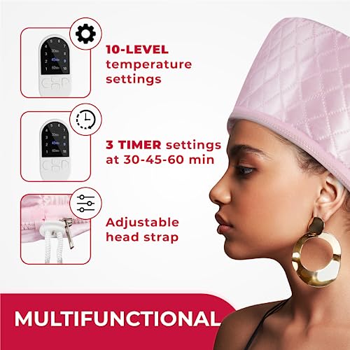 Hair Steamer with Heat Cap Q6228
