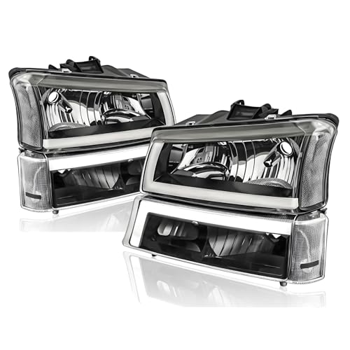 Headlights Assembly with LED DRL X11312