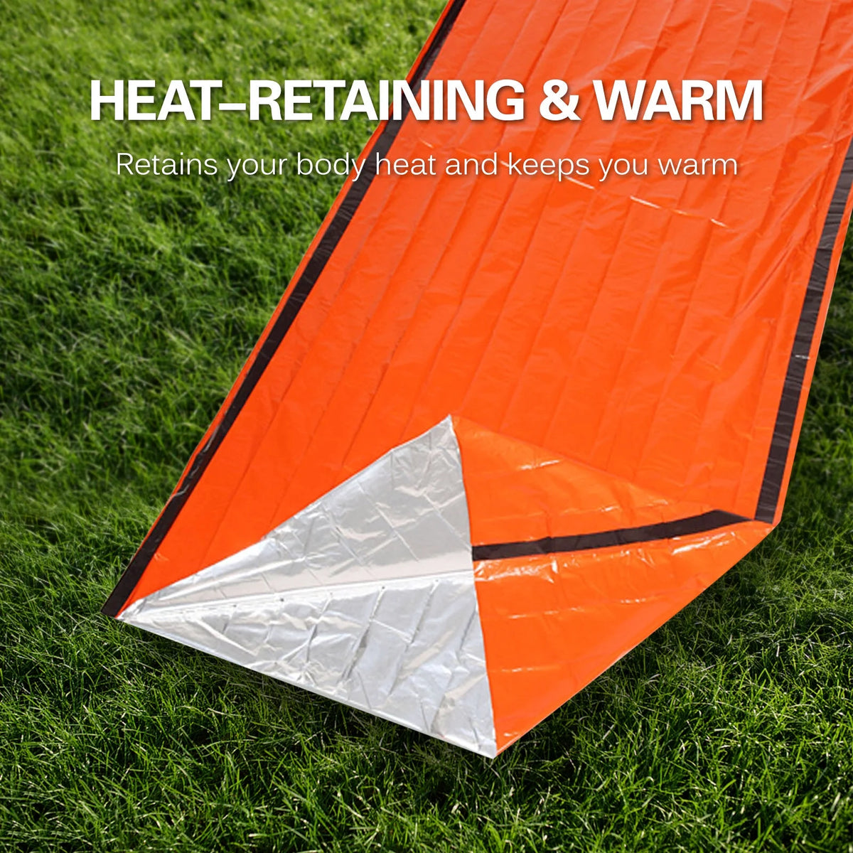 Waterproof Thermal Poncho Raincoat with Sleeping Bag and Tent Shelter X2448