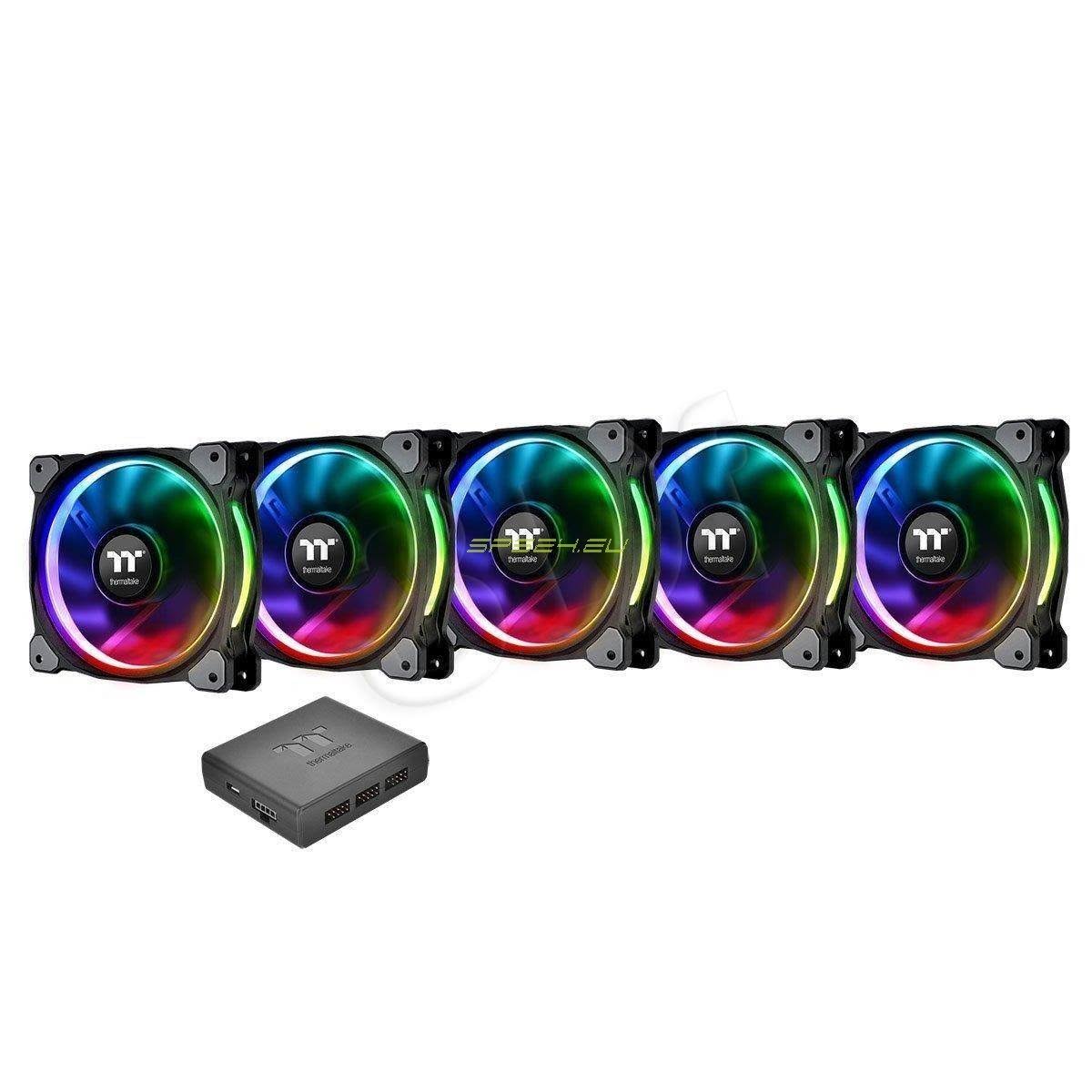 12 LED RGB Radiator Fan Pack of 5 X6871