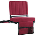 Stadium Seats with Back Support and Cushion K942
