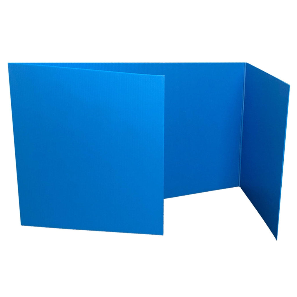 Blue Study Carrel 24pk R342