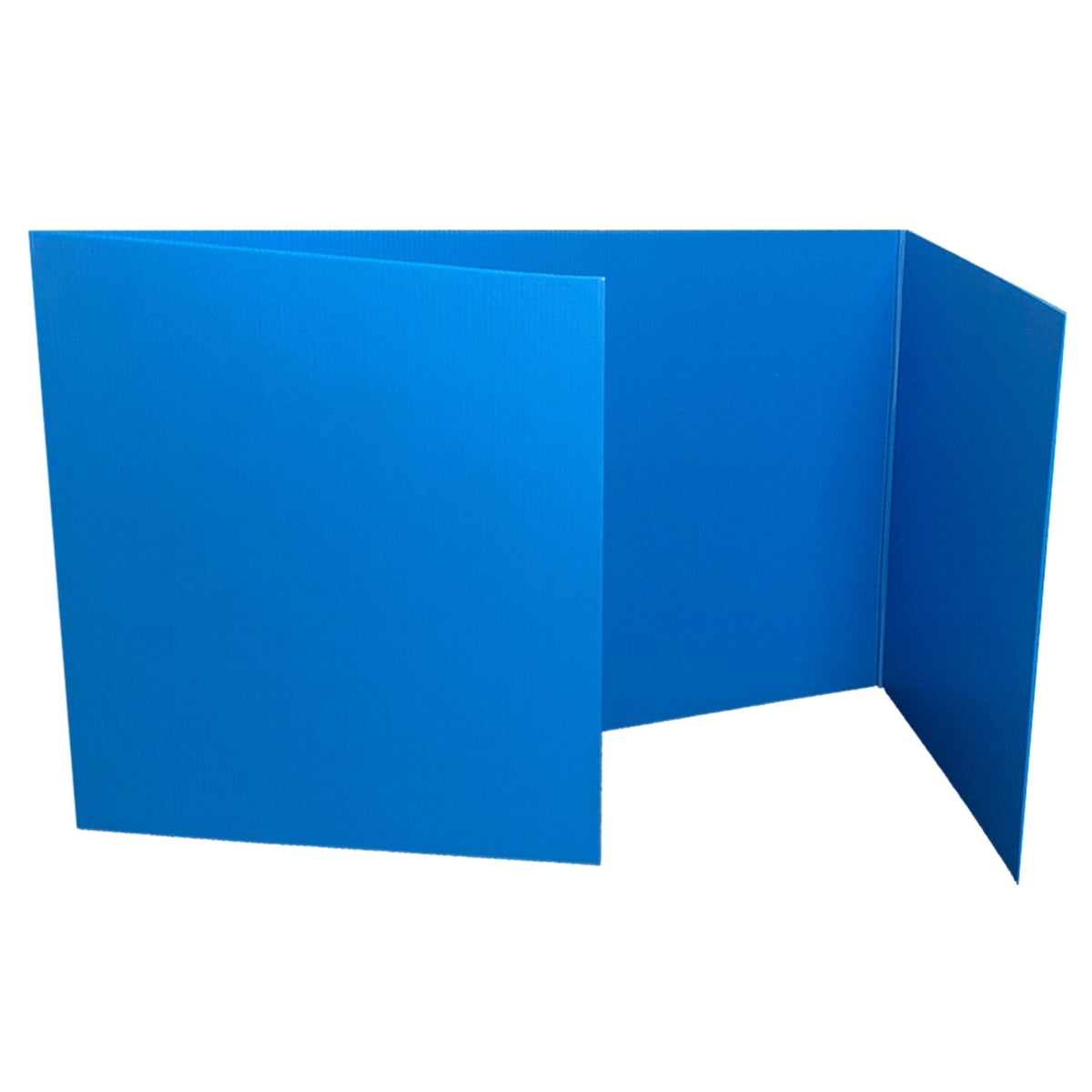 Blue Study Carrel 24pk R342
