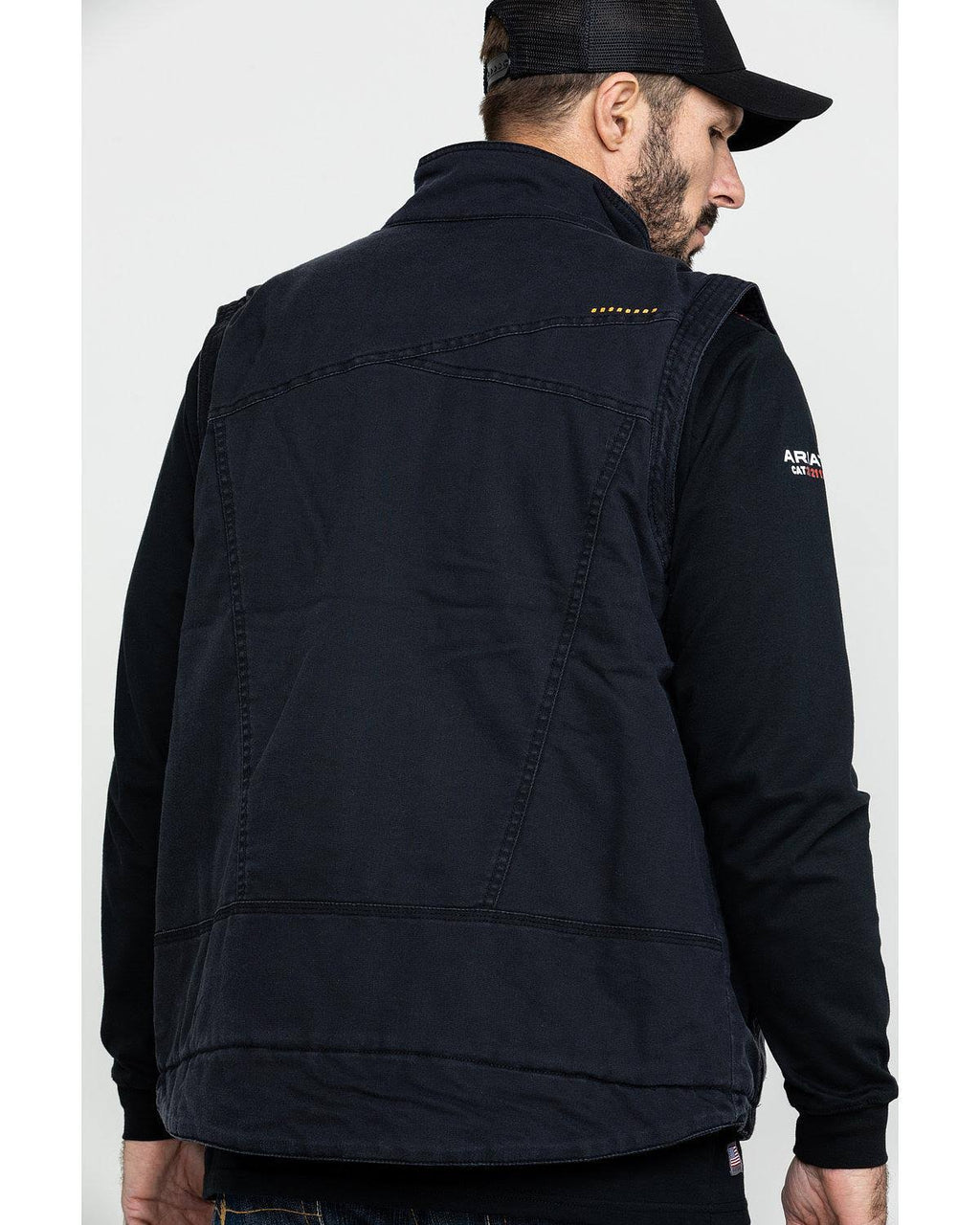 Black Insulated DuraCanvas Vest O748105