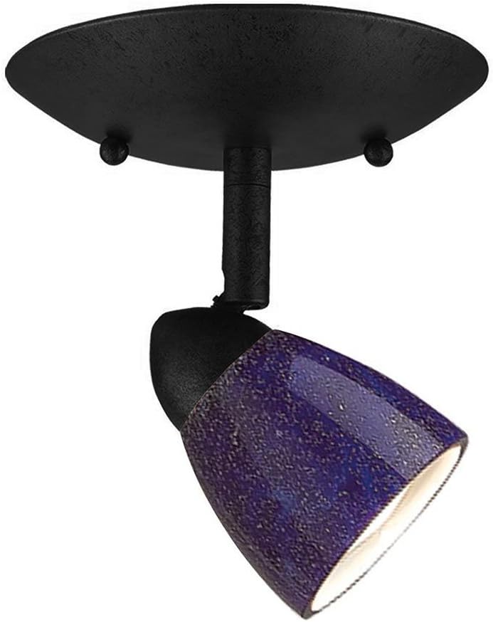 Spot Light with Cone White Shades, Dark Bronze Finish Pack of 2 D89701