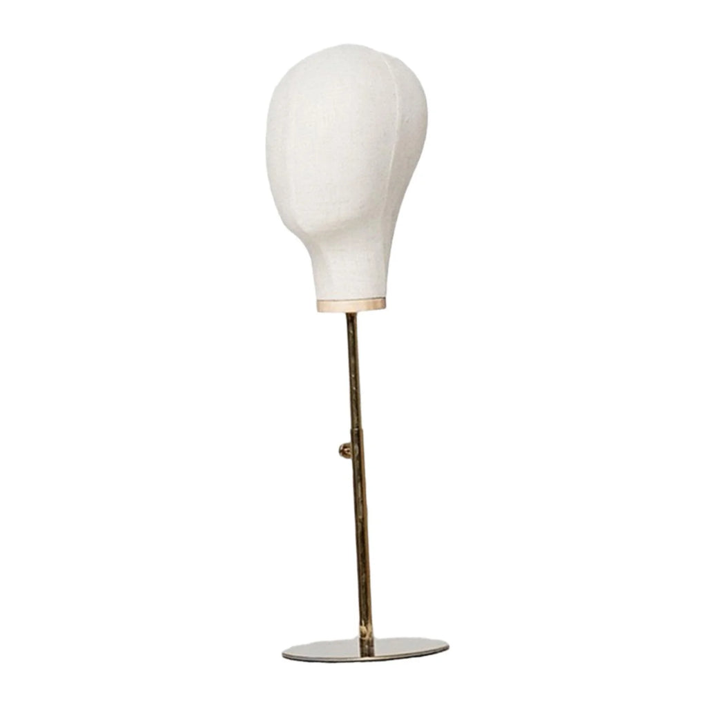 Hat Display Stand Portable Hat Rack Mannequin Head 60cm Metal Base I7421