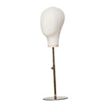 Hat Display Stand Portable Hat Rack Mannequin Head 60cm Metal Base I7421