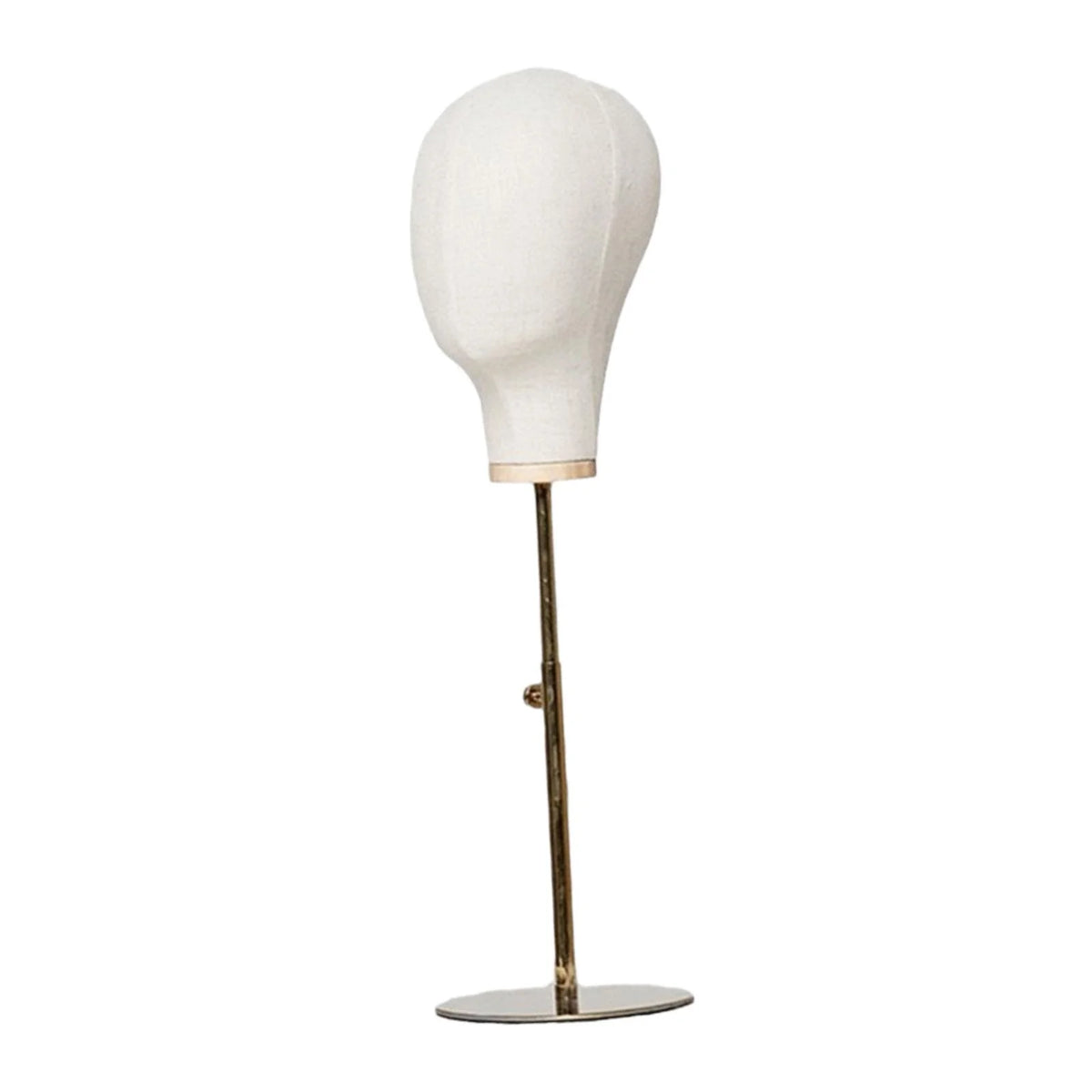 Hat Display Stand Portable Hat Rack Mannequin Head 60cm Metal Base I7421