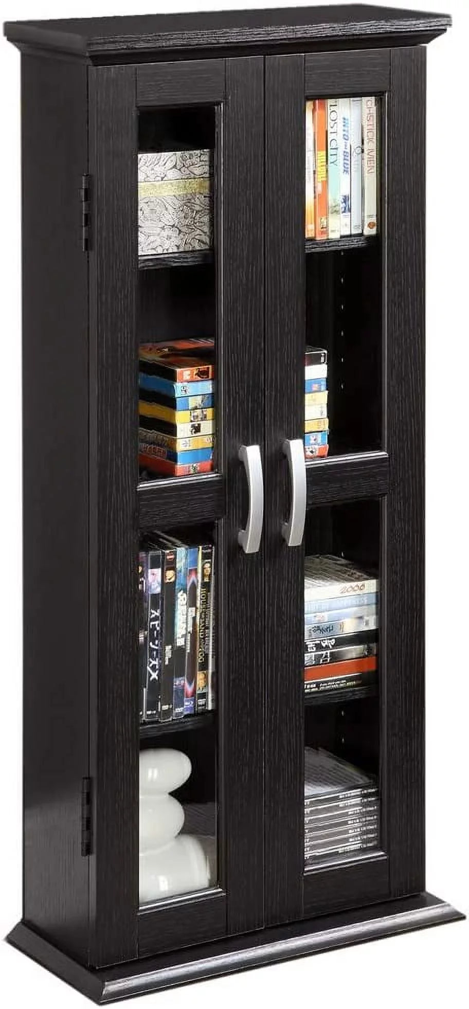 4 Tier Black Bookshelf G960