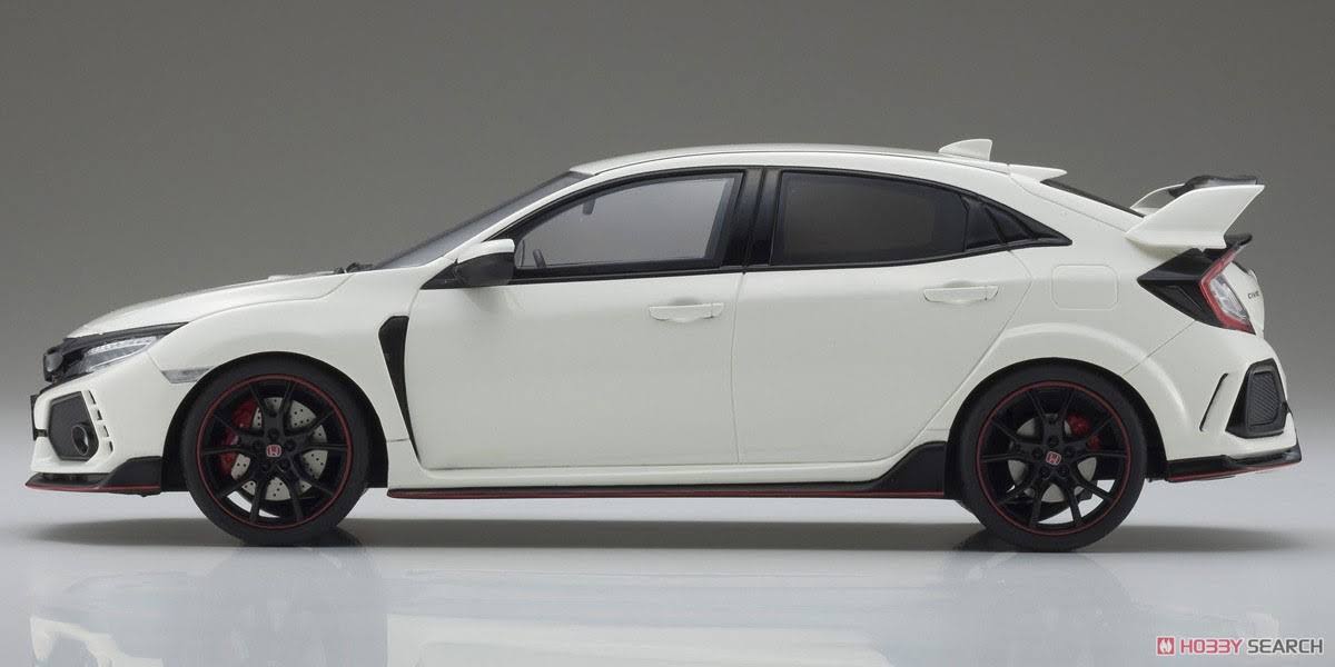 White 1/18 Honda Civic Type R Finished Item V997