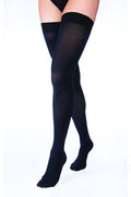 Black 15-20 Closed Toe Thigh Highs P173240