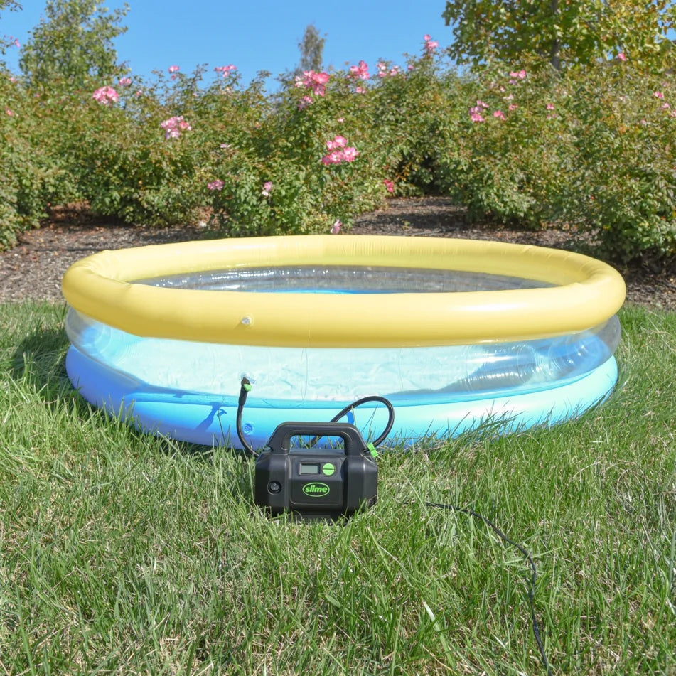 Digital Tire Inflator Air Pump 12 Volt Y32713