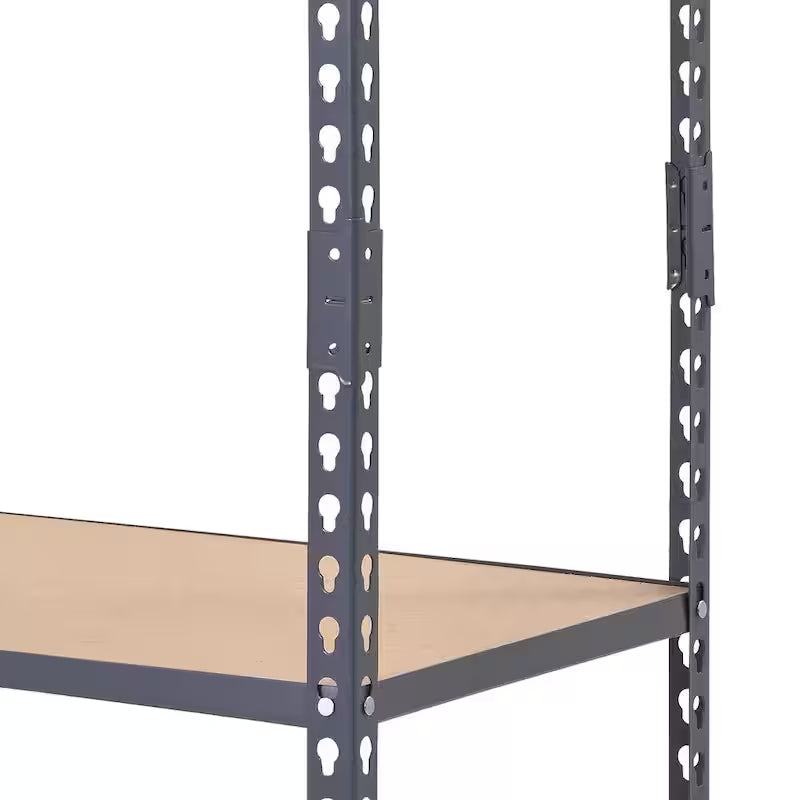 4 Tier Adjustable Steel Shelving Unit Q8572