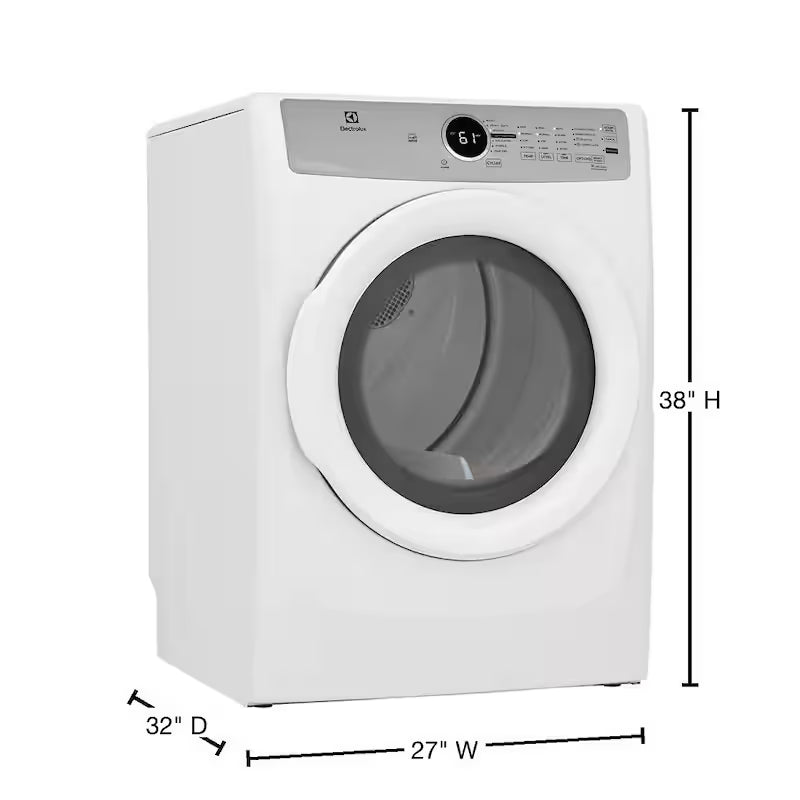 Front Load Gas Dryer in White W583839