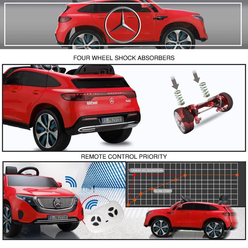 Red Ride-On Toy Car C557