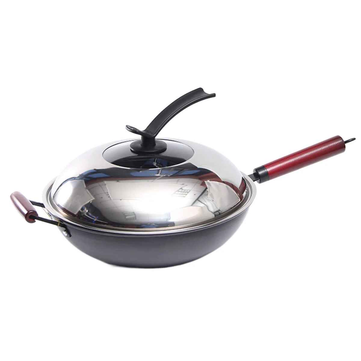 Coated Wok with Lid 30cm G20650