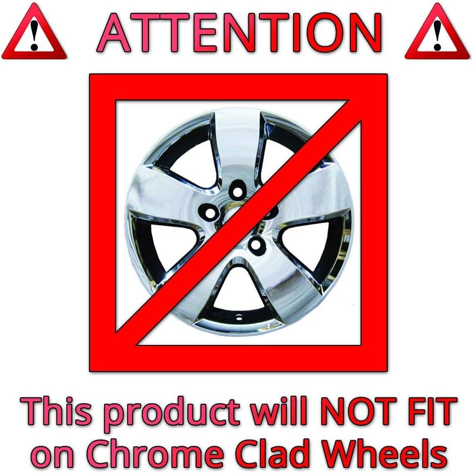 20" Gloss Black Wheel Skins (Set of 4) R1649