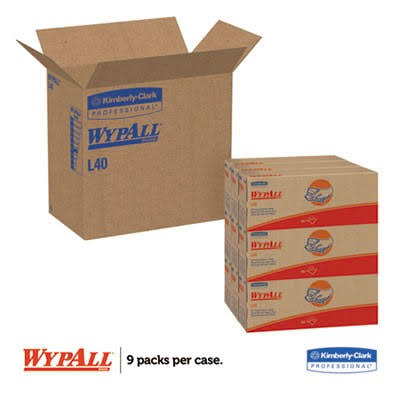 Blue Wipers - 9 Boxes/Case W2450