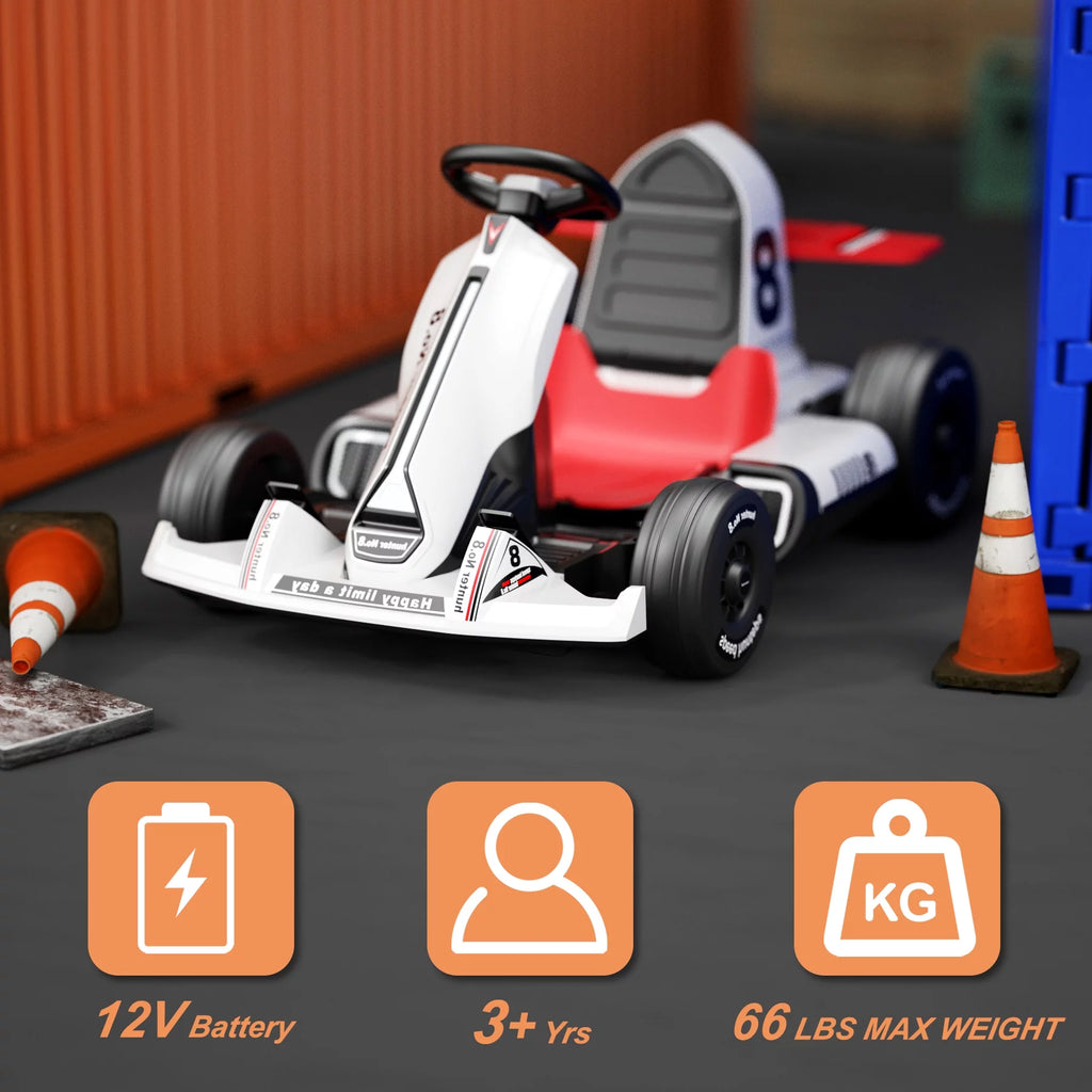 12V Battery Powered Electric Go Kart Ride on Car H6023