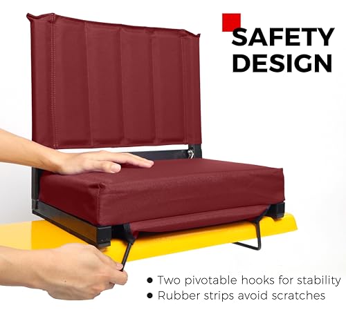 Stadium Seats with Back Support and Cushion K942