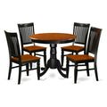 5 Piece Wood Dining Table and Chairs E53849