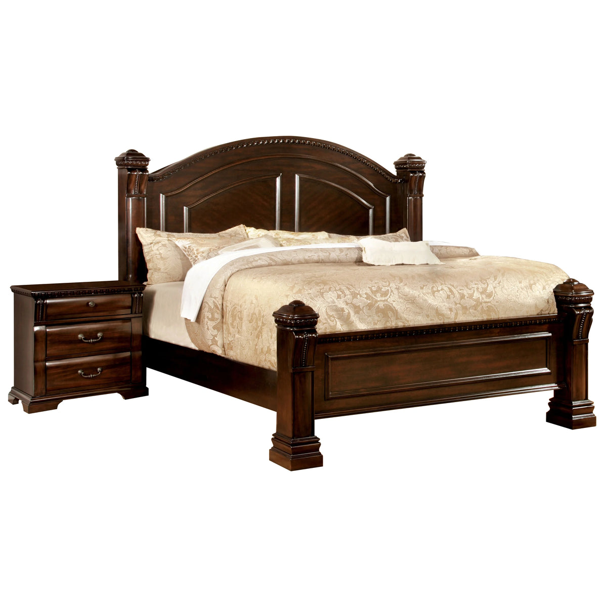 Solid Wood 2-Piece Bedroom Set B19398