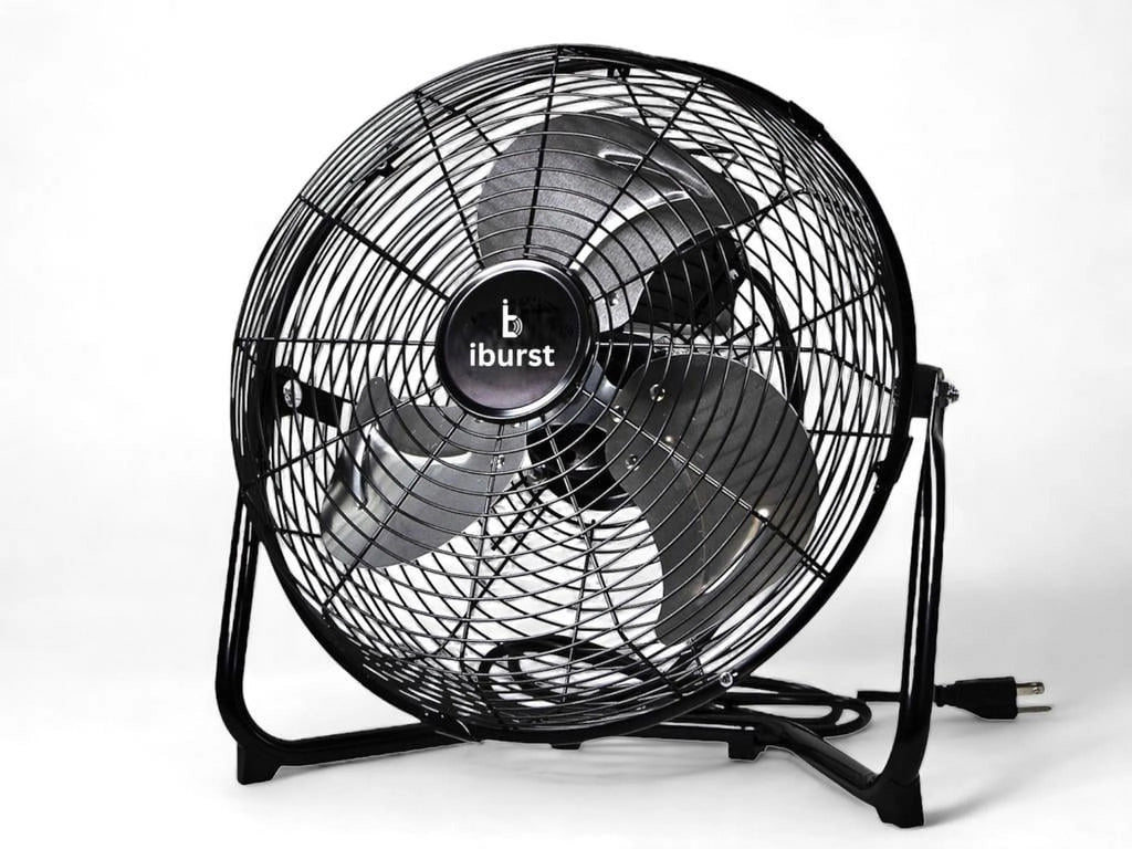 White 3-Speed Dual Blade Window Fan H6557