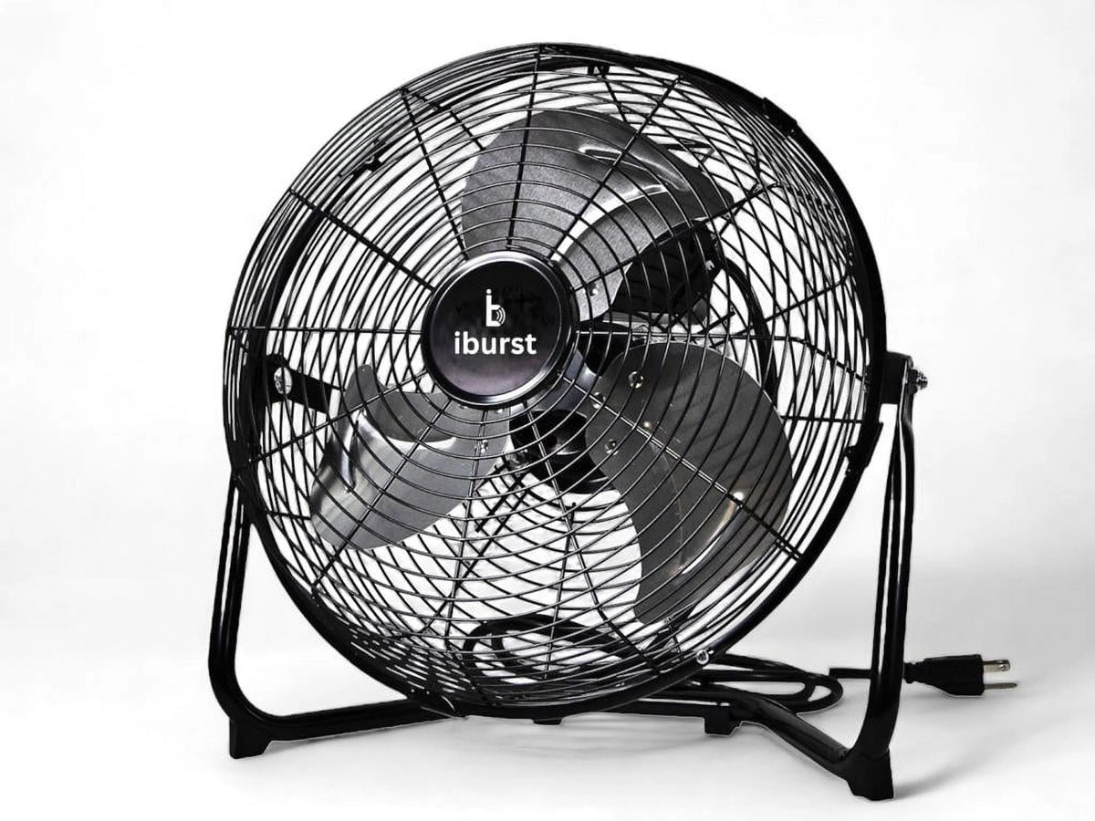 White 3-Speed Dual Blade Window Fan H6557