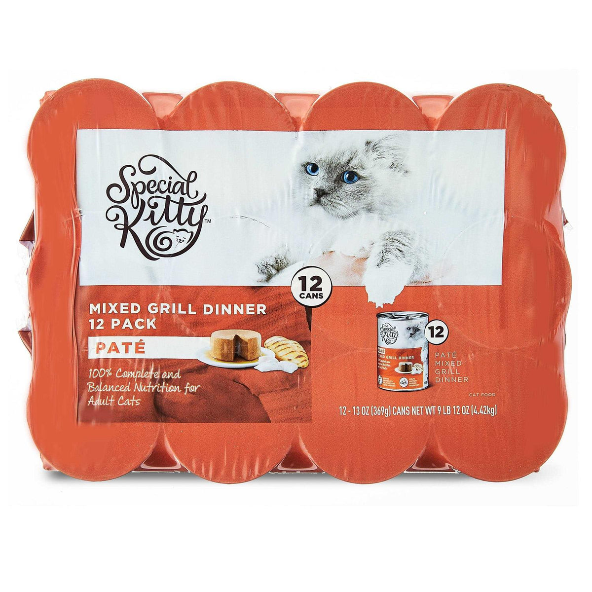 Mixed Grill Pate Wet Cat Food Multi-Pack M50561