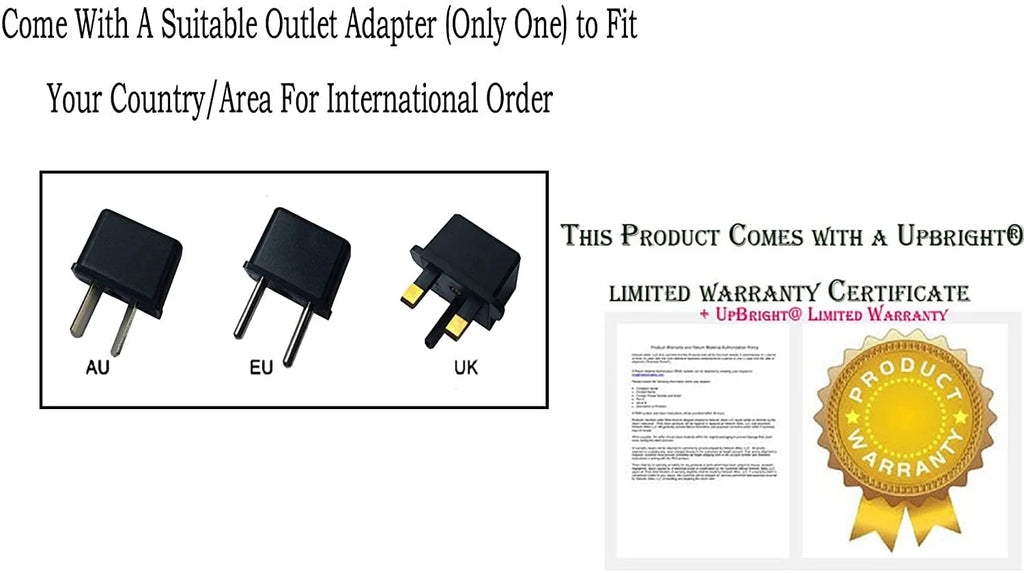 12.5V AC/DC Adapter Power Supply Cord Cable S743653