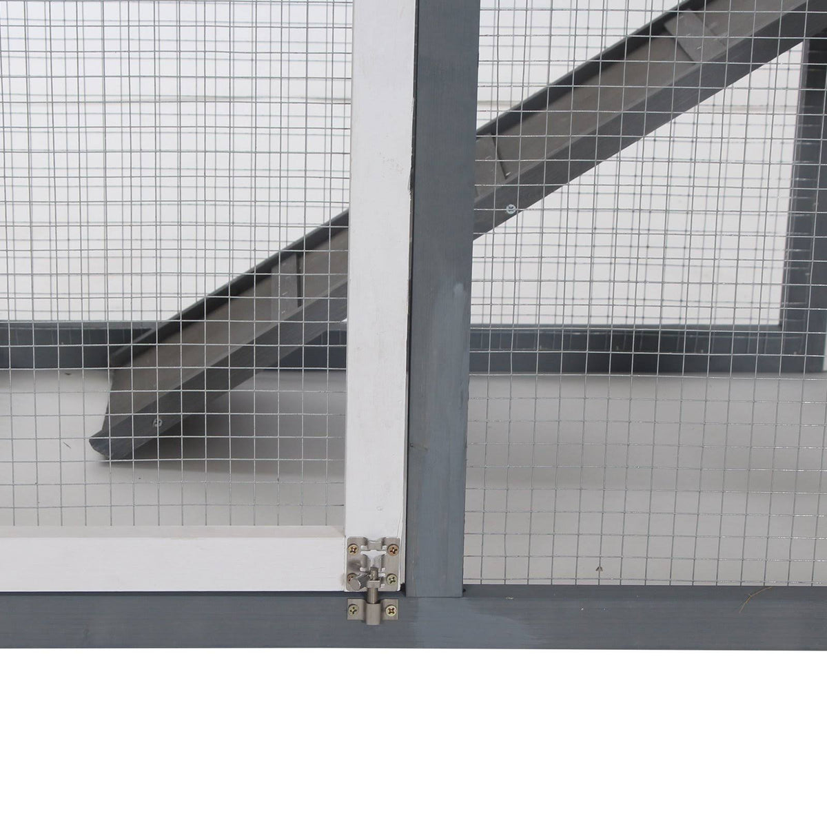 Outdoor Wooden Rabbit Hutch with Run P3703