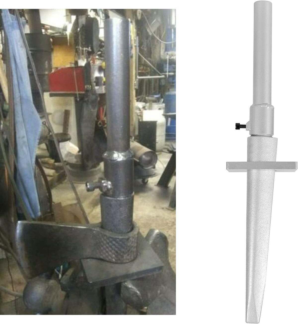 Tomahawk Eye Drift/Mandrel with Steel Handle and Bolster Plate, Pack of 2 L6202
