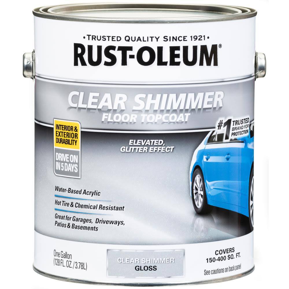 Clear Shimmer Concrete and Floor Top Coat (2-Pack) P799