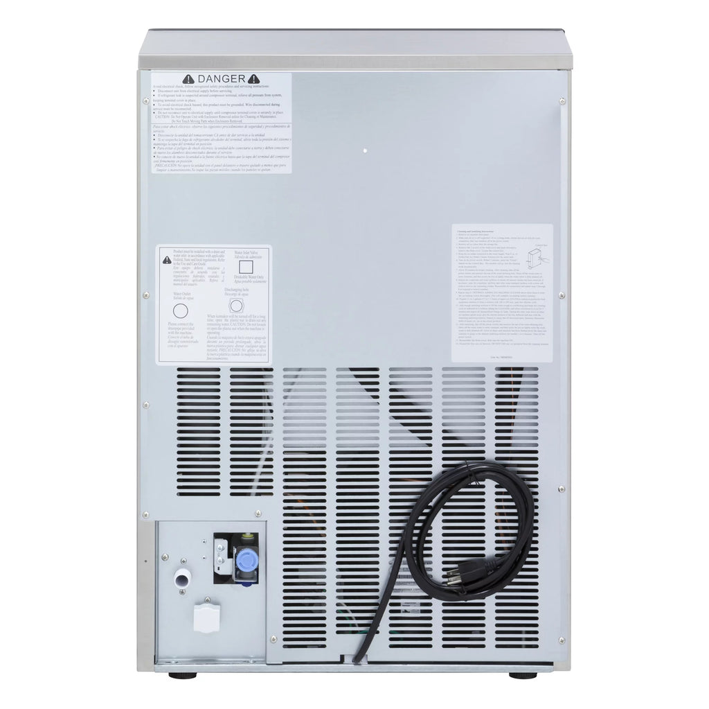 110 lbs Self-Contained Ice Machine with 35 lb Ice Storage Bin O173