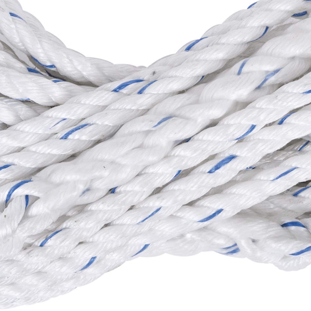 Galvanized Steel Snap Hook Safety Lifeline Rope Grab, 150 ft Vertical Cable O144226