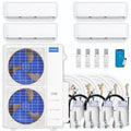 48,000 BTU 4 Zone Ductless Air Conditioner and Heat Pump R95928