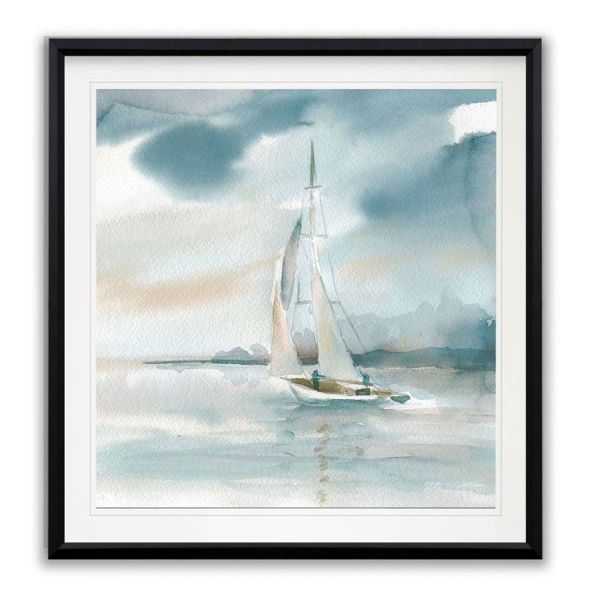 Framed Giclee Print 38x38 Q30120