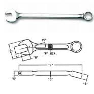 12 Point Satin Metric Combination Wrench A112678