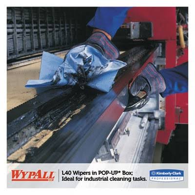 Blue Wipers - 9 Boxes/Case W2450