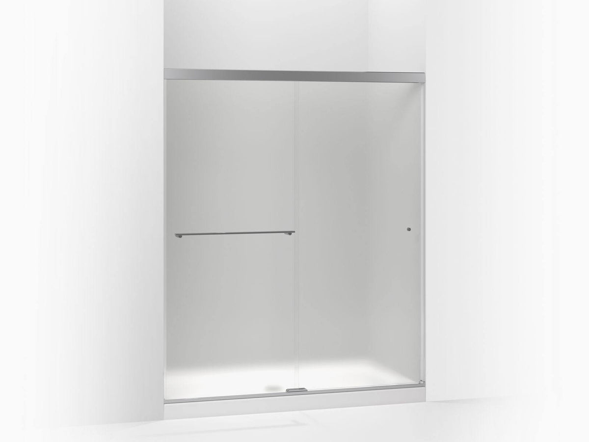 Sliding Shower Door with Frosted Glass E837793