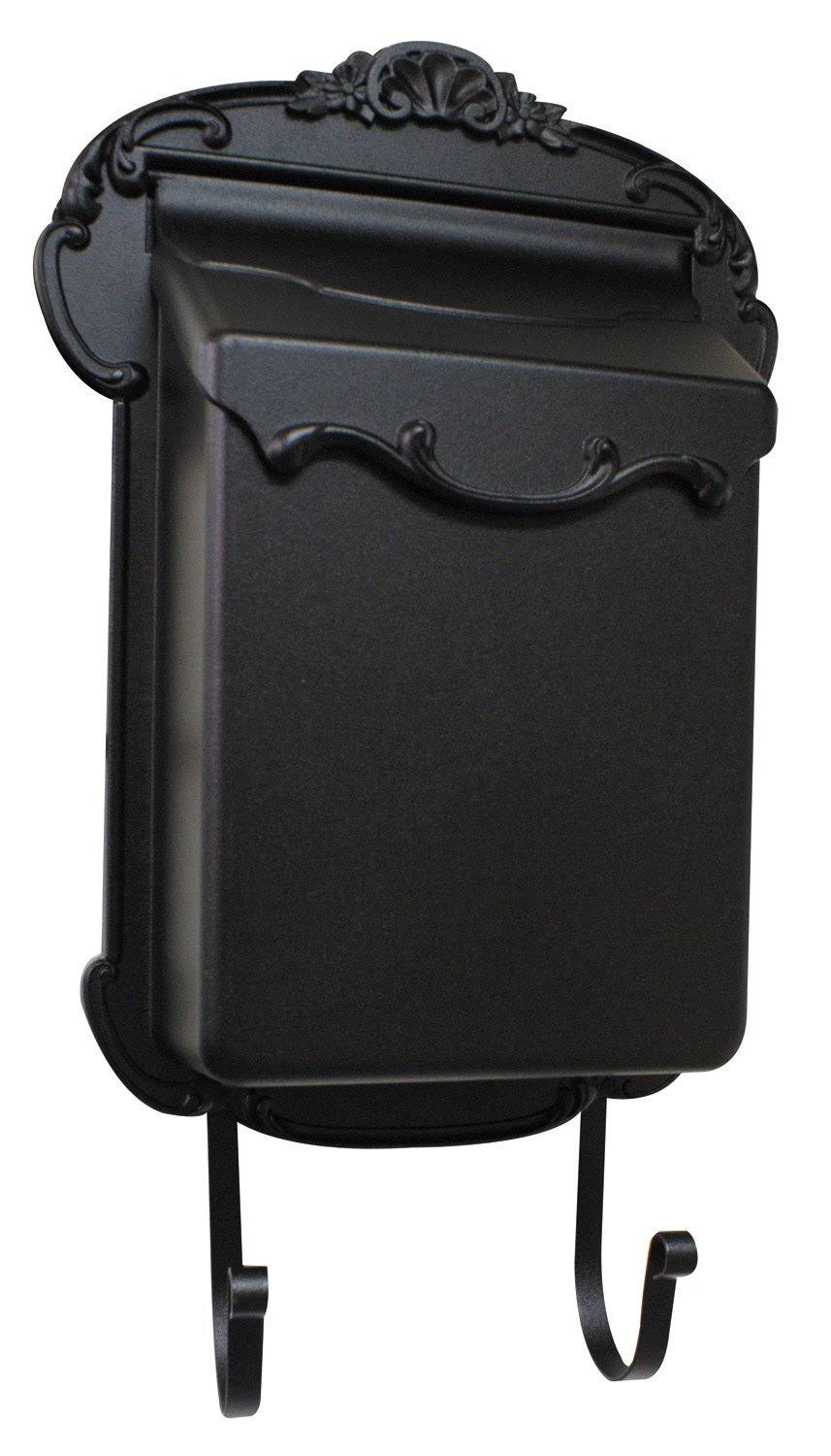 Black Victoria Vertical Mailbox G51777