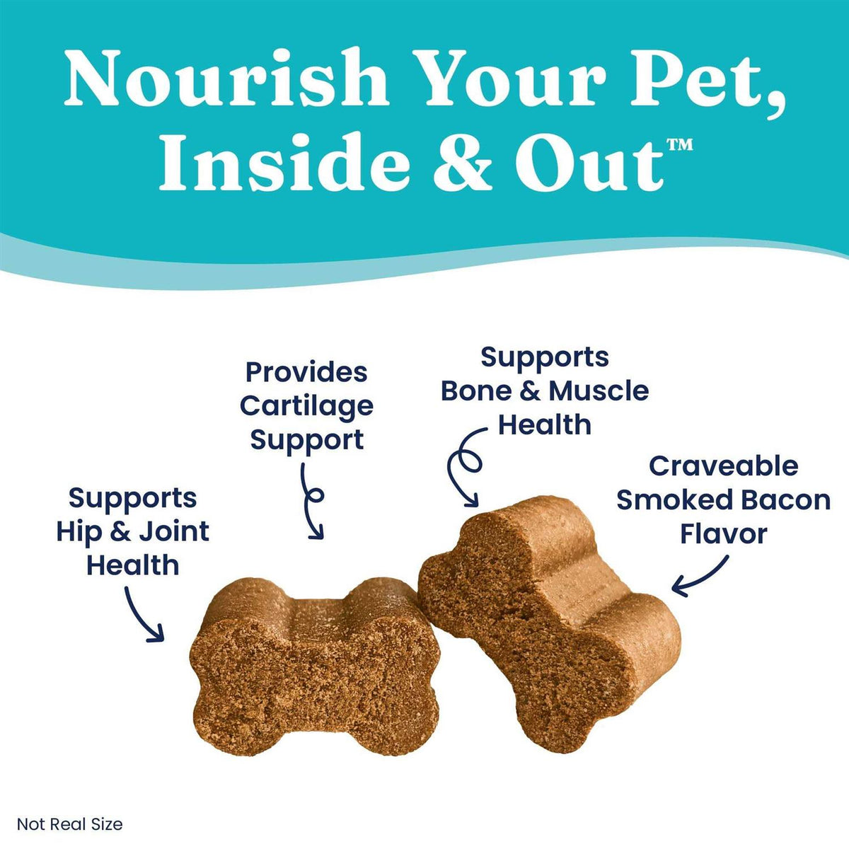 Soft Chews Glucosamine Chondroitin Joint Supplement for Dogs A77614