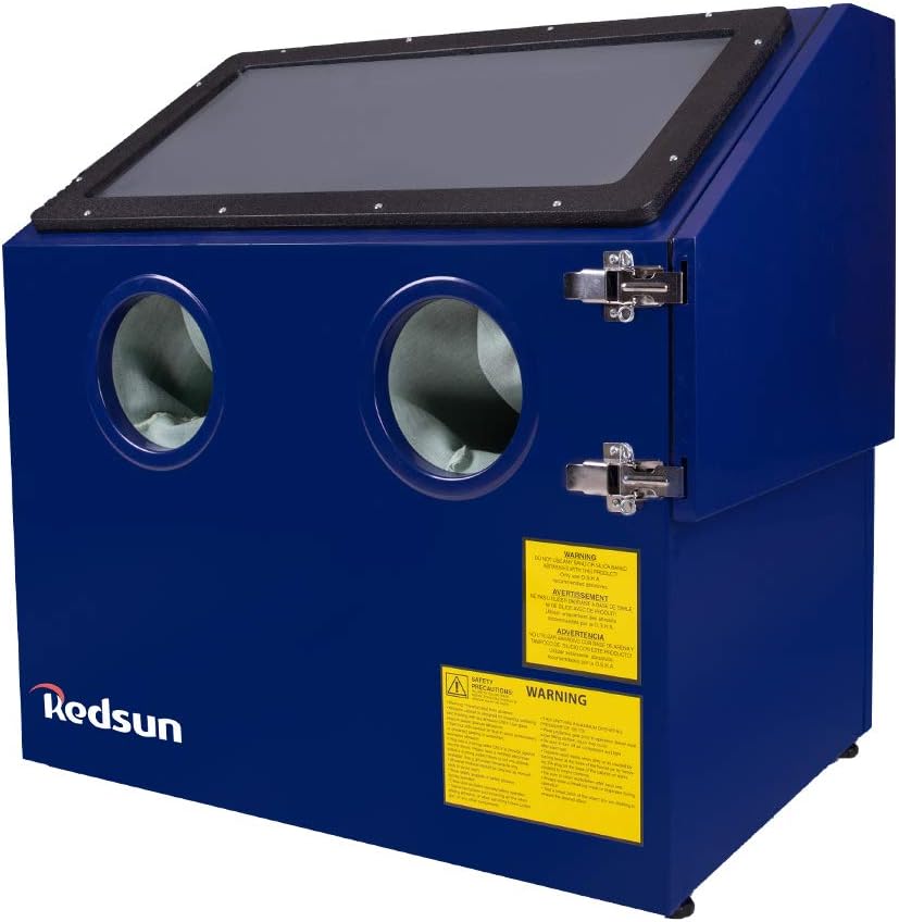 Bench Top Sandblasting Cabinet (Blue) P5326
