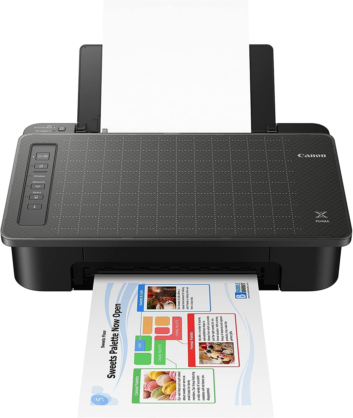Black Wireless Inkjet Printer C950632