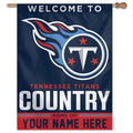 Tennessee Titans 27 x 37 Vertical Banner F5538